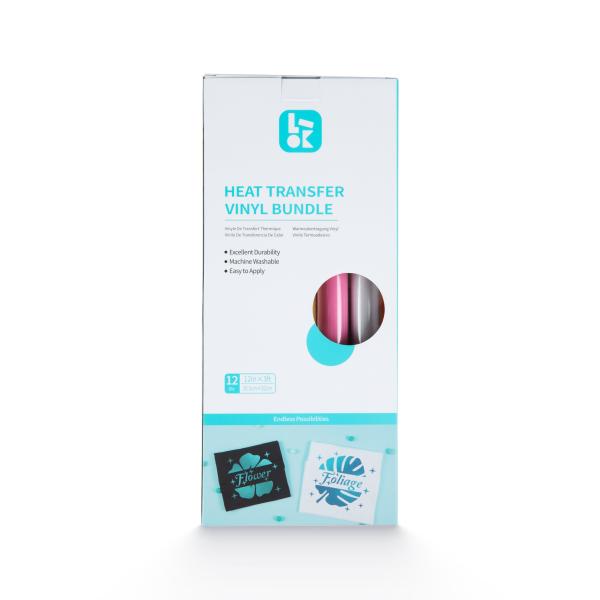 Heat Transfer Vinyl Roll 12pcs -12*3ft