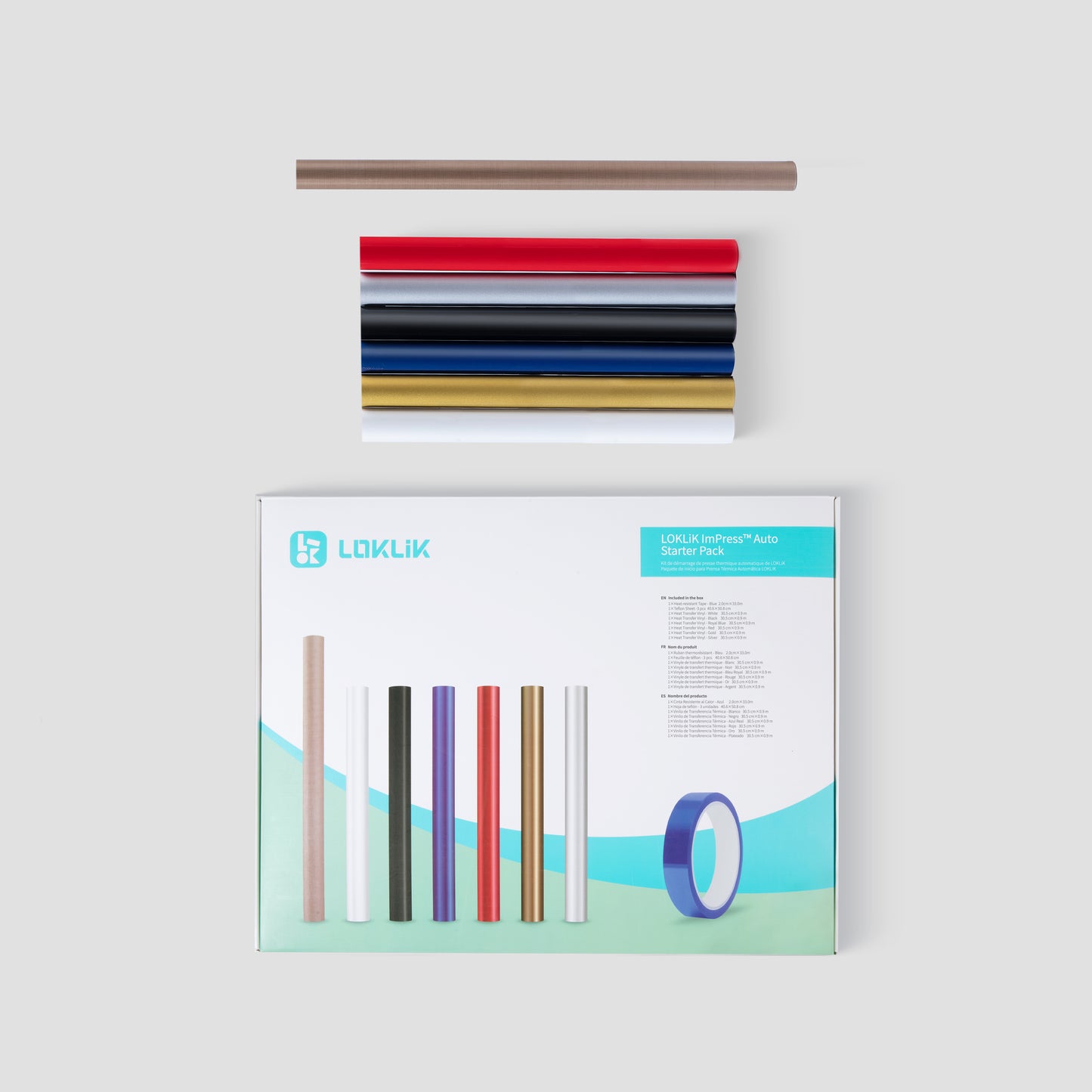LOKLiK Starter Pack for Auto Heat Press & Auto 2 Smart