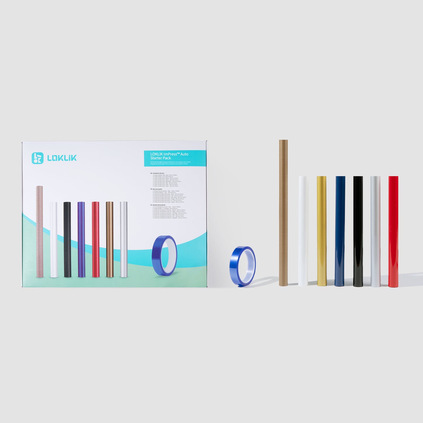 LOKLiK Starter Pack for Auto Heat Press & Auto 2 Smart